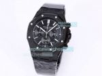 Copy Audemars Piguet Royal Oak Frosted Gold Watch All Black Watch 41MM